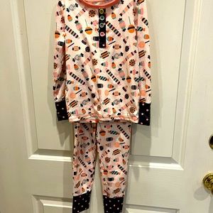 Matilda, Jane Halloween, candy pajama set